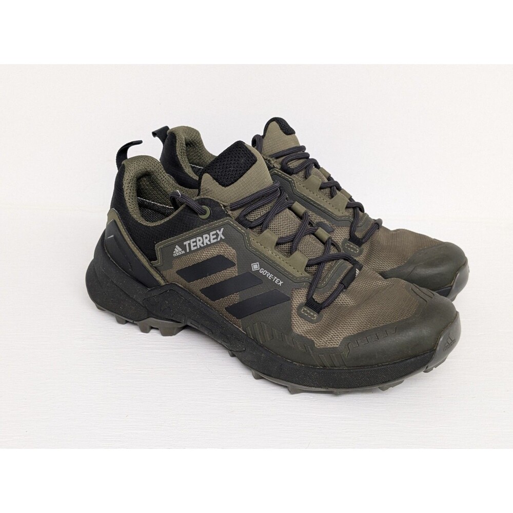 Adidas TERREX Swift R3 GORE-TEX Men's Hiking Shoes Olive / Grey / Black Men's 8